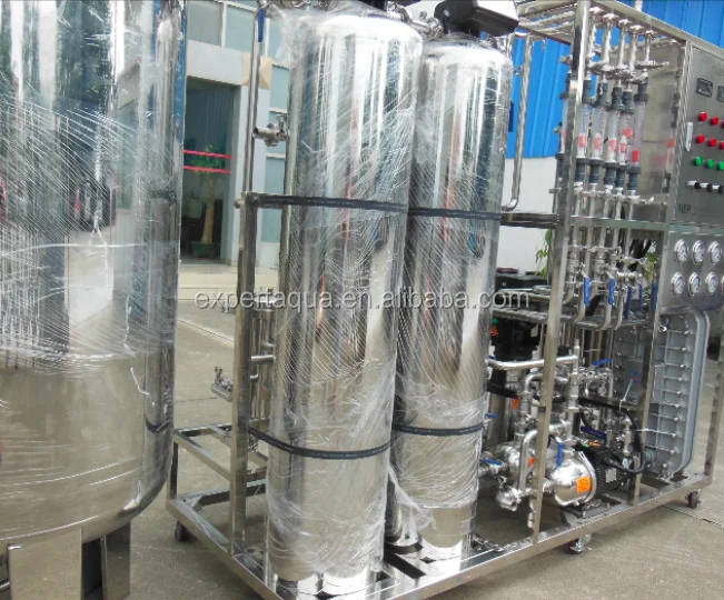 300 л/ч GMP Стандартный RO EDI деионизированная обработка воды для фармацевтики