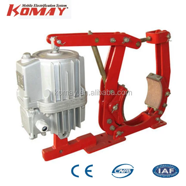 KOMAY electro hydraulic drum brake crane hydraulic thruster industrial brakes