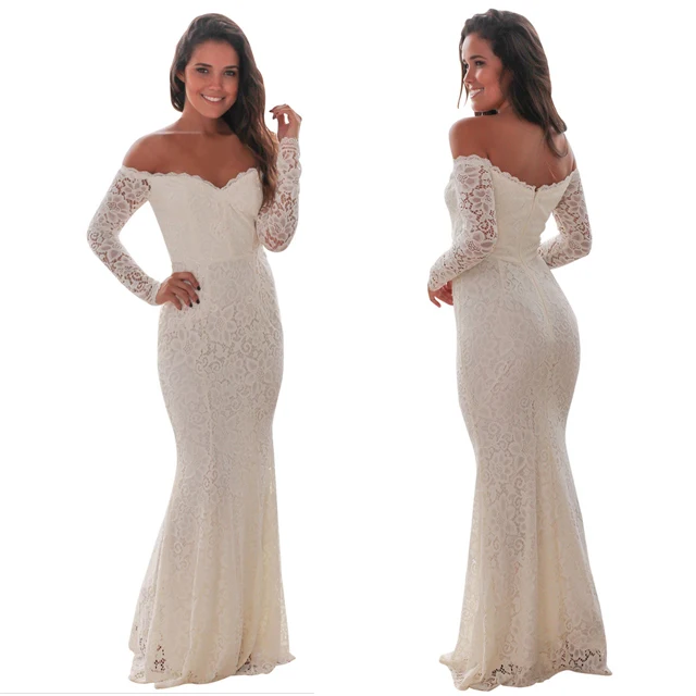 DR073-LC61847 пикантные 2019, цвет: черный, белый, розовый, вязаное платье с длинным рукавом платье выпускного вечера длинное платье в пол с молнией сзади в виде рыбьего хвоста для свадебной вечеринки