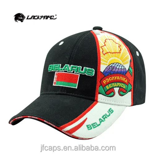country name BELARUS embroidery new 2014 beautiful baseball and golf hats and caps alibaba china