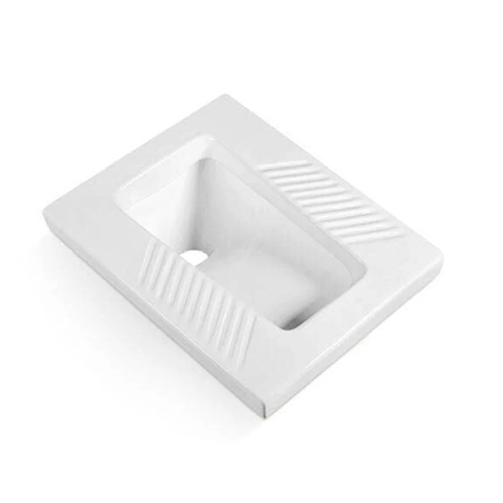 
Good quality Asian squatting toilet ceramic squatting pan wc bowl 