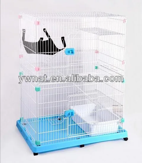 2014 квадратный металлический двойной любимая кошка питомников/животное клетке кошка