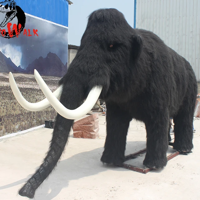 Dino0096  Ice age Exhibition Life Size Animatronic Animated robotic Mammoth Model for Sale