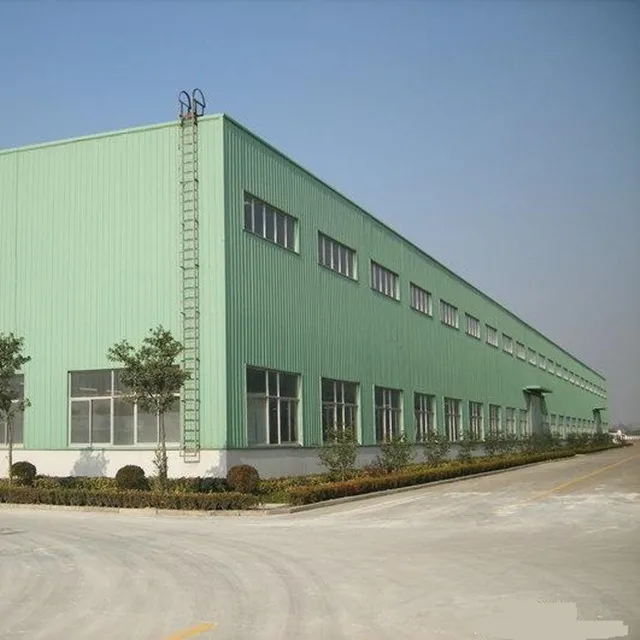 Good quality prefabricated steel structure two story factory building