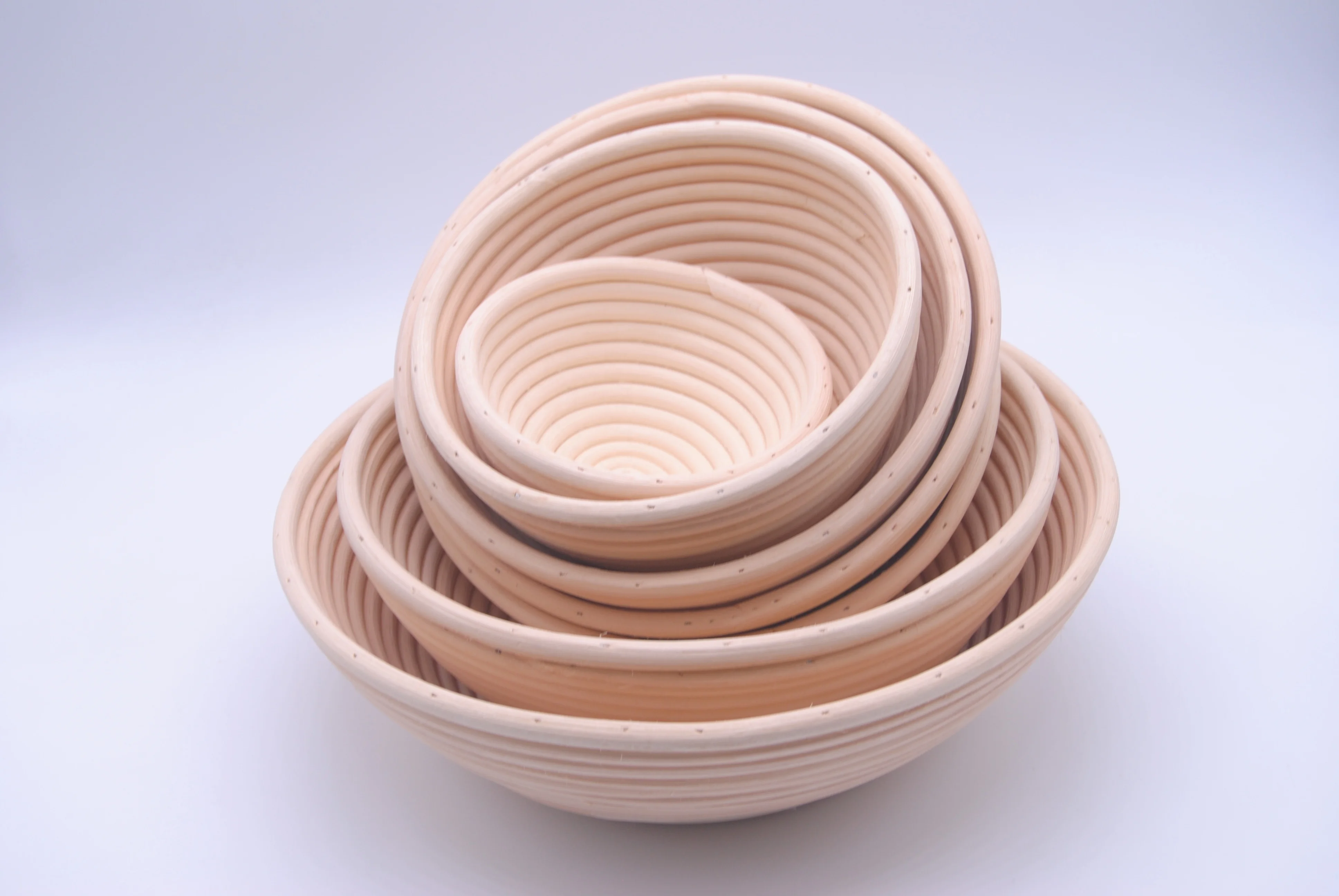 Factory Price Bulka Banneton 100% Natural Cane Rattan Bread Proofing Basket