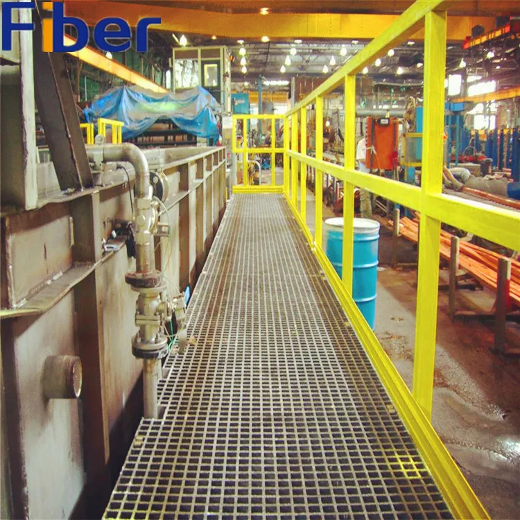 FRP Handrail Fitting kick plate