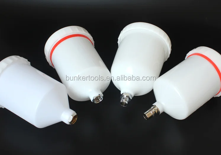 F75G Paint Spray Gun 600cc plastic cup