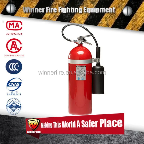 6 кг Со2 Огнетушитель для пожарных гидрантов и пожарных cabinet in fire fighting equipments
