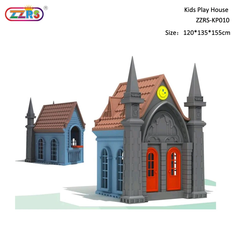 fast delivery outdoor games  plastic slide toys big mushroom kids play house