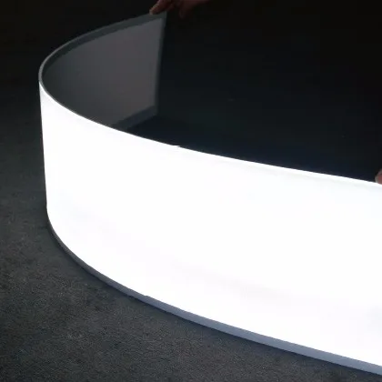 
Frameless Lumisheet LED light panel/lgp with V-cutting 