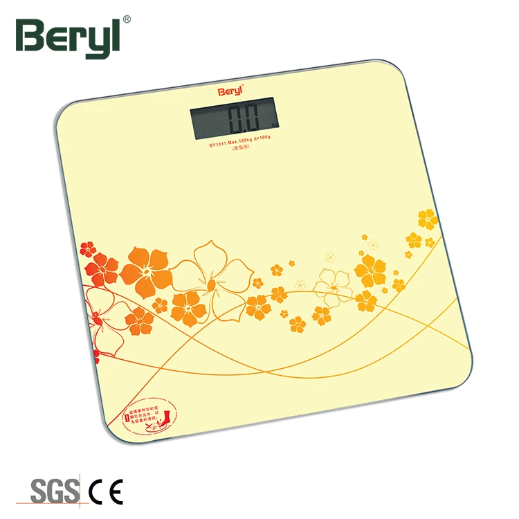 Лидер продаж, цифровые электронные весы с квадратным корпусом из закаленного стекла 150 кг