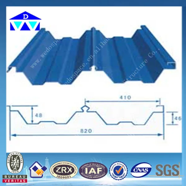 2014 Китай жаропрочных гофрированного изоляцией кровельный лист/оцинкованная сталь
