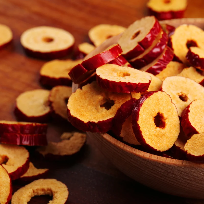  Замороженные засушенные даты сушеные кусочки jujube фрукты