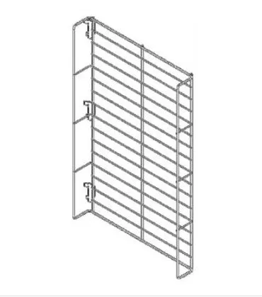 
chrome plating metal fence 
