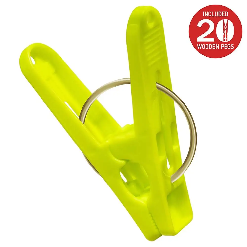 Clip and Drip Clothes Drying Hanger