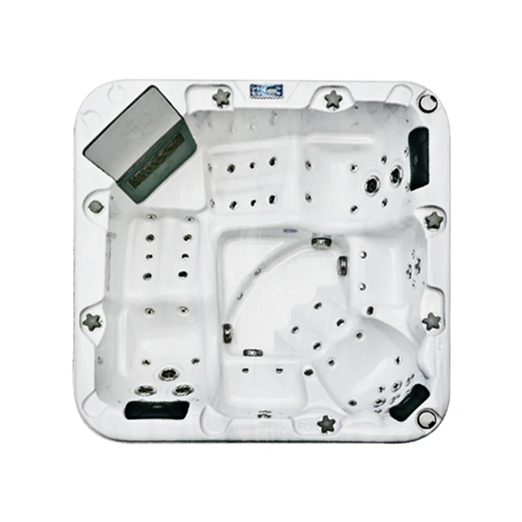 
Jazzi Rectangular Massage Hot Tub Outdoor Spa Pool Sexy Massage Spa 