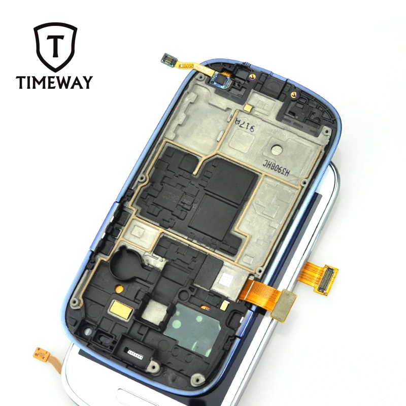 display touch screen replacement for samsung galaxy s3 mini i8190 super amoled lcd neo i9300i i9300 i9305 with frame