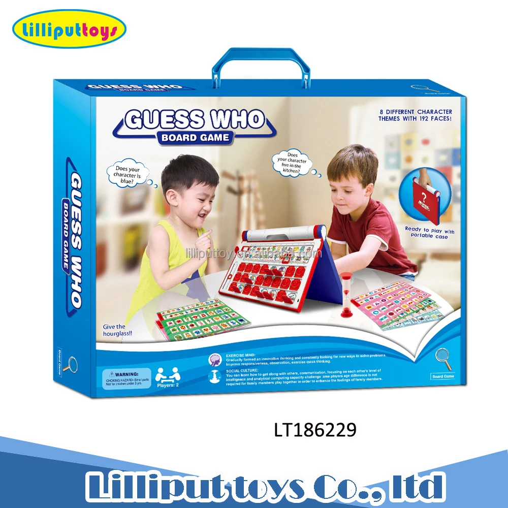 
Who Is It Game Classic Family Board Game Guessing Who Educational Learning Toy 