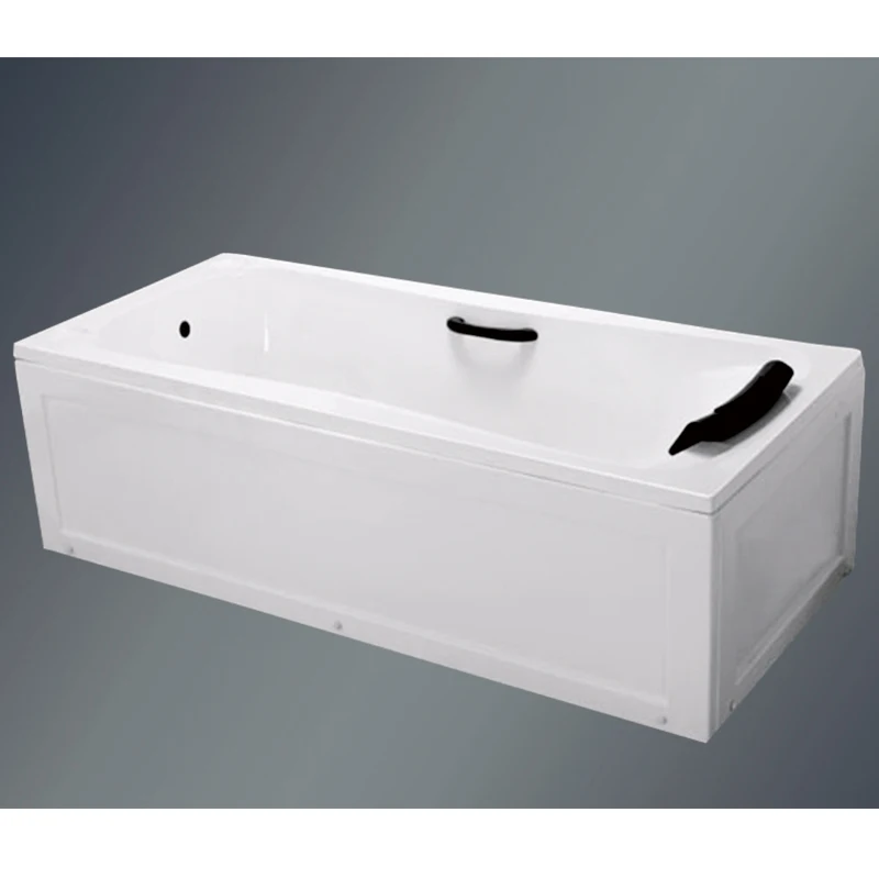 Современные Акриловые Фартук ванна с pu ручки и подушки