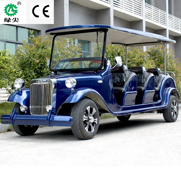 Роскошная дешевая электрическая винтажная/антикварная/Классическая тележка для гольфа на 4, 6, 8, 12 мест для свадьбы, курорта, отеля, виллы, сделано на китайской фабрике