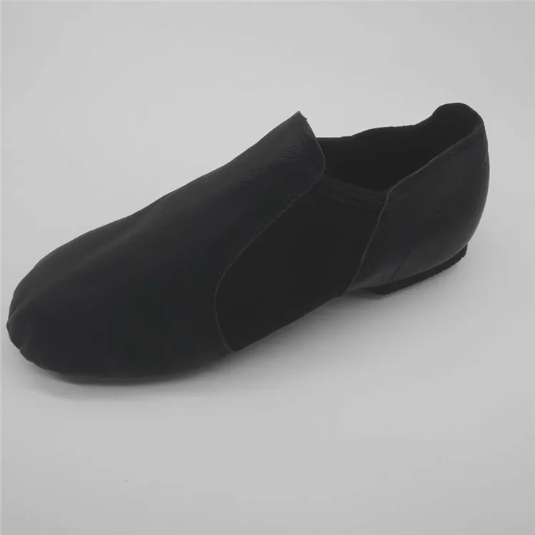 
Fast delivery stretch dance jazz shoes slip on for wholesale 