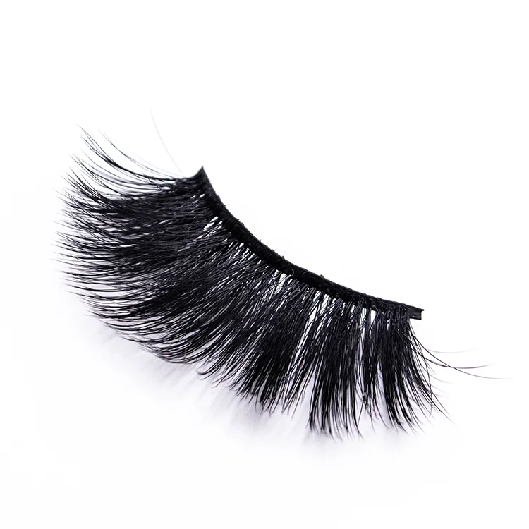 
Wholesale Premium 25mm Silk Faux Mink Eyelashes With Custom Packaging 