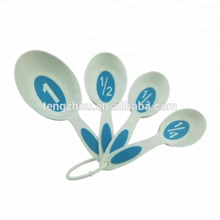 New Style 4pcs Plastic Disposable Measuring Cups Good Quality Food Grade 100ml Capacity Measuring Spoons for Home Use
