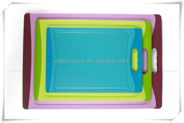 food grade bread custom plastic vegetable kitchen cutting board cb012