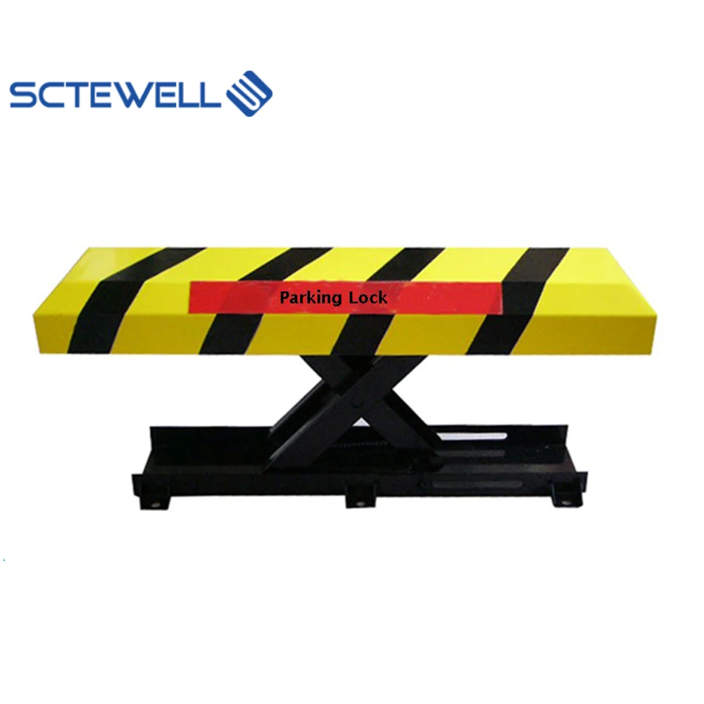 Car parking garage automatic remote control X lift anti-collision parking lock Thickened anti-collision occupancy pile stop car