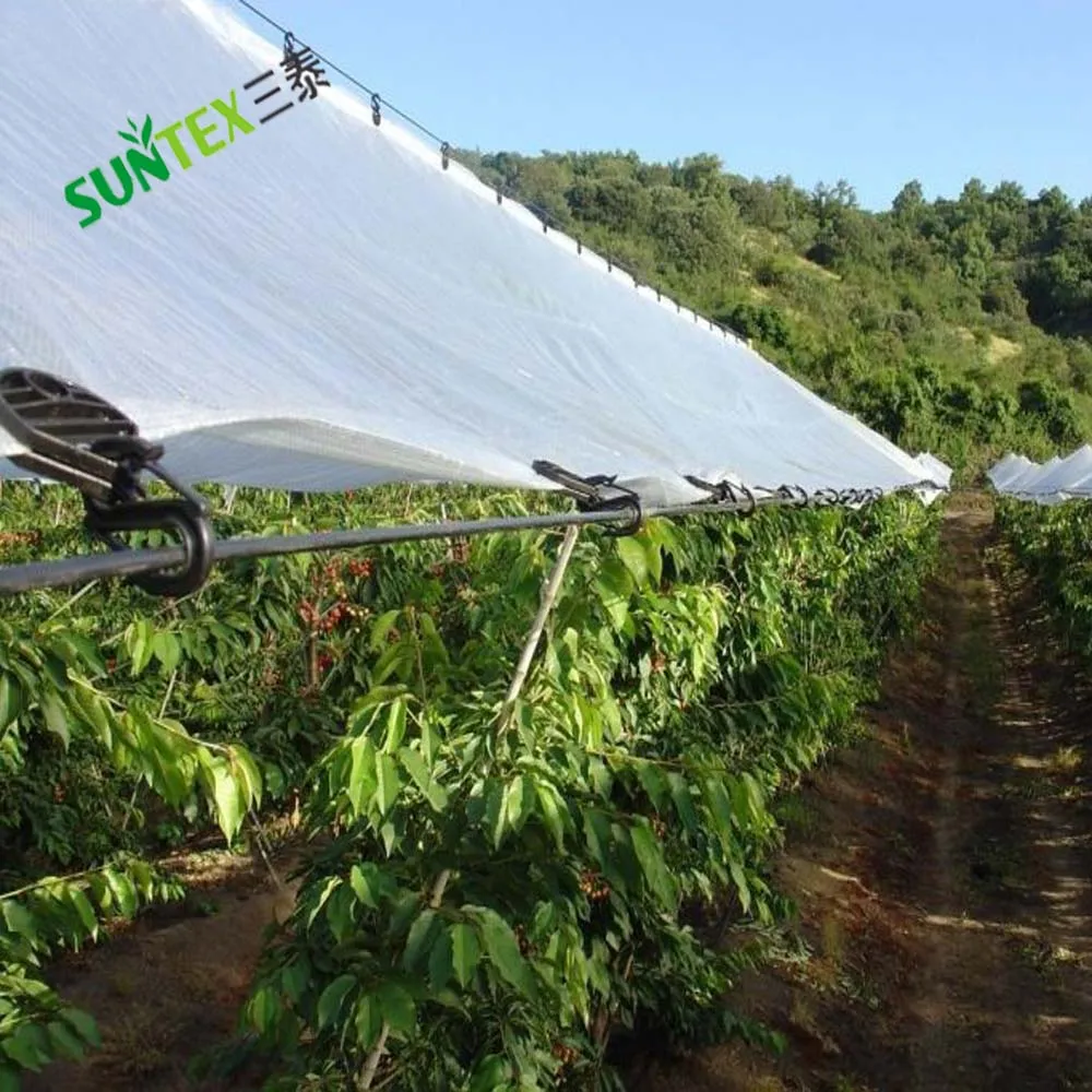 UV Resistant Black Snake Clips, Cherry Cover Hanging C Hooks, Anti Hail Net Bird Connector Clamps