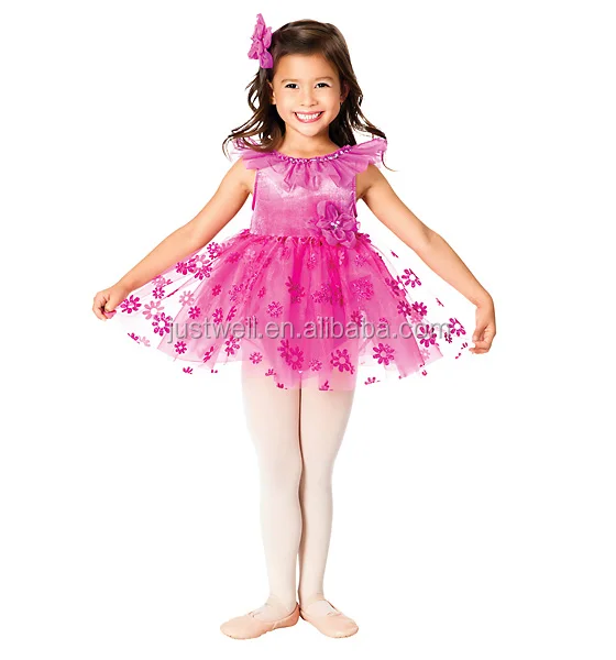 Children Colorful Fancy Stage Dress Costumes with Flower