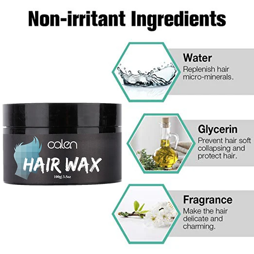 Private Label Men Hair Gel Organic Hair Styling Gel Strong Hold Stylish Pomade Hair Gel for Men