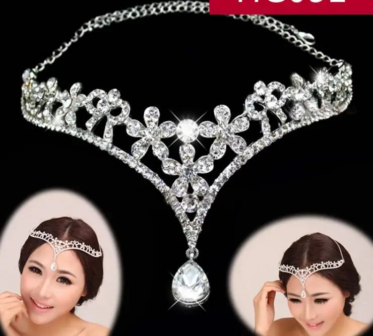 Mix Styles NC003 New Styles Wedding Pageant Tiara Bridal alloy crown hair accessories Crystal Headband Headpiece
