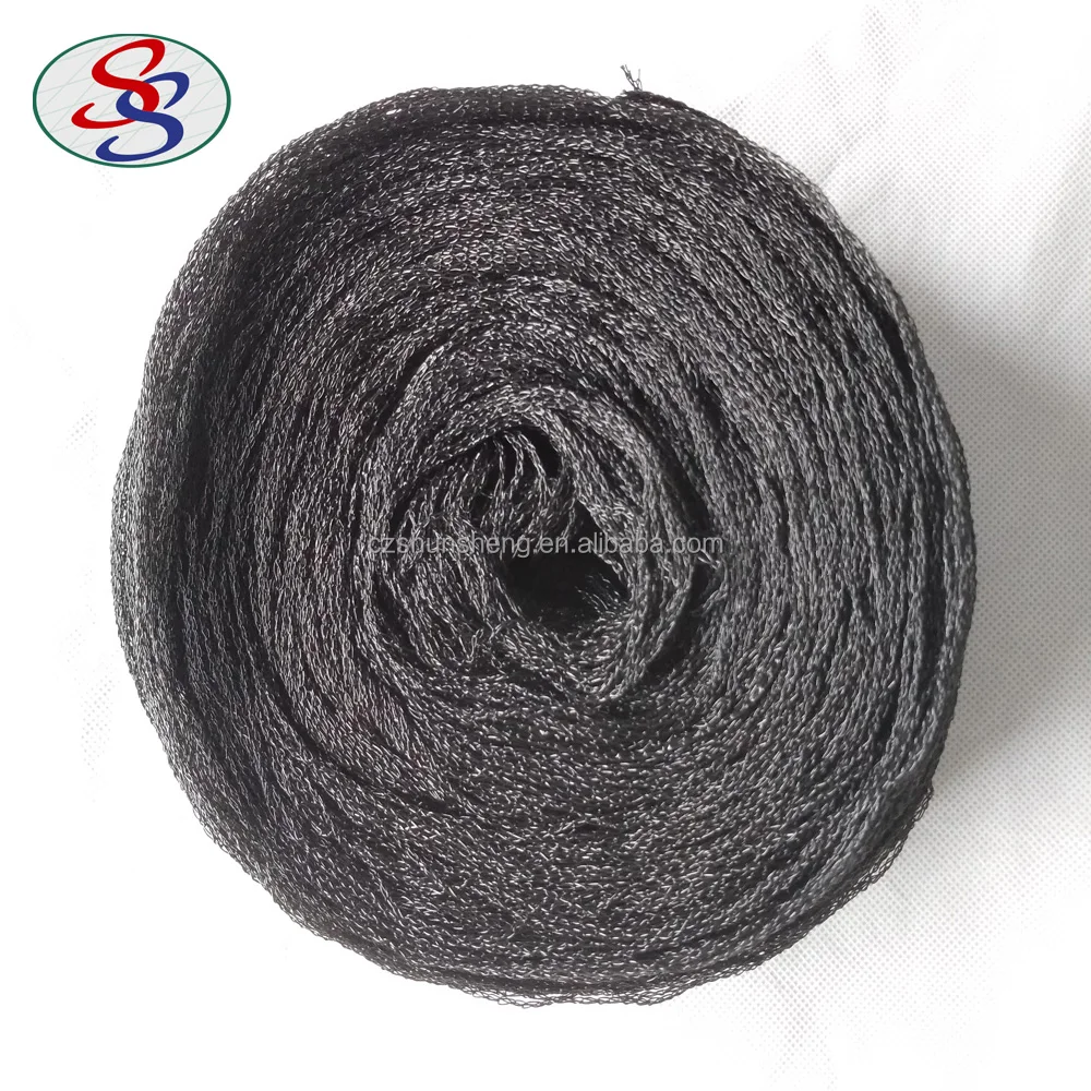 hdpe knotless anti bird hunting netting with color black or white