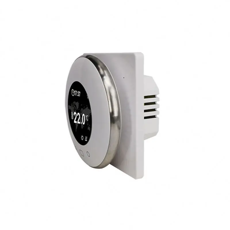 
Intelligent operation and manual editing modbus nest touch screen thermostat 