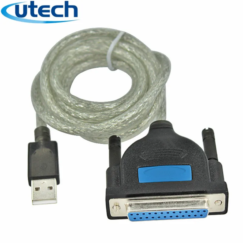 USB to DB25 Parallel Printer Cable Adapter IEEE 1284 Converter