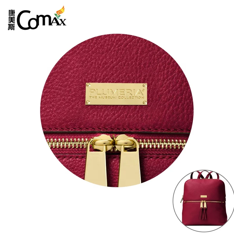 Custom Engraved Logo Metla Name Plate Tag with 4 Rivets