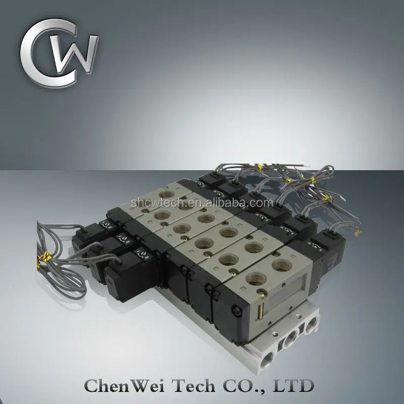 SMC Type VF5000 Series 5 Way Solenoid Control Valve