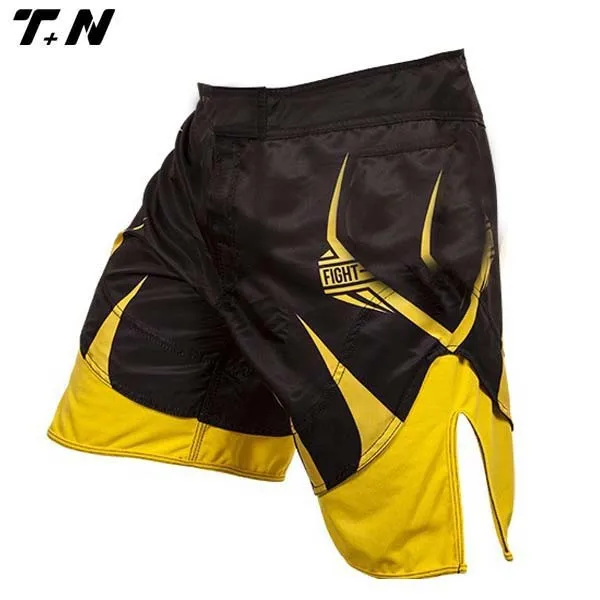 Blank mma fight shorts wholesale plain mma shorts