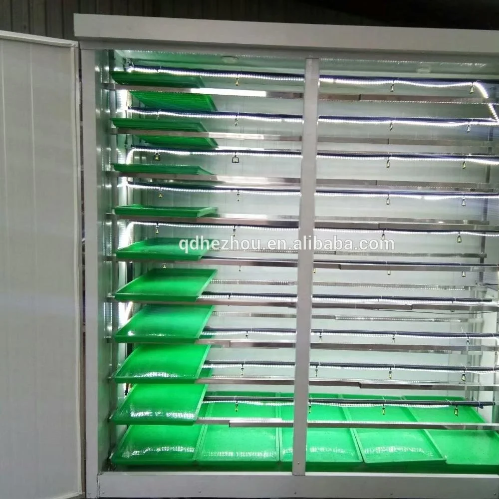 OEM manufacturer automatic barley/wheat/corn hydroponic fodder machine  with low price