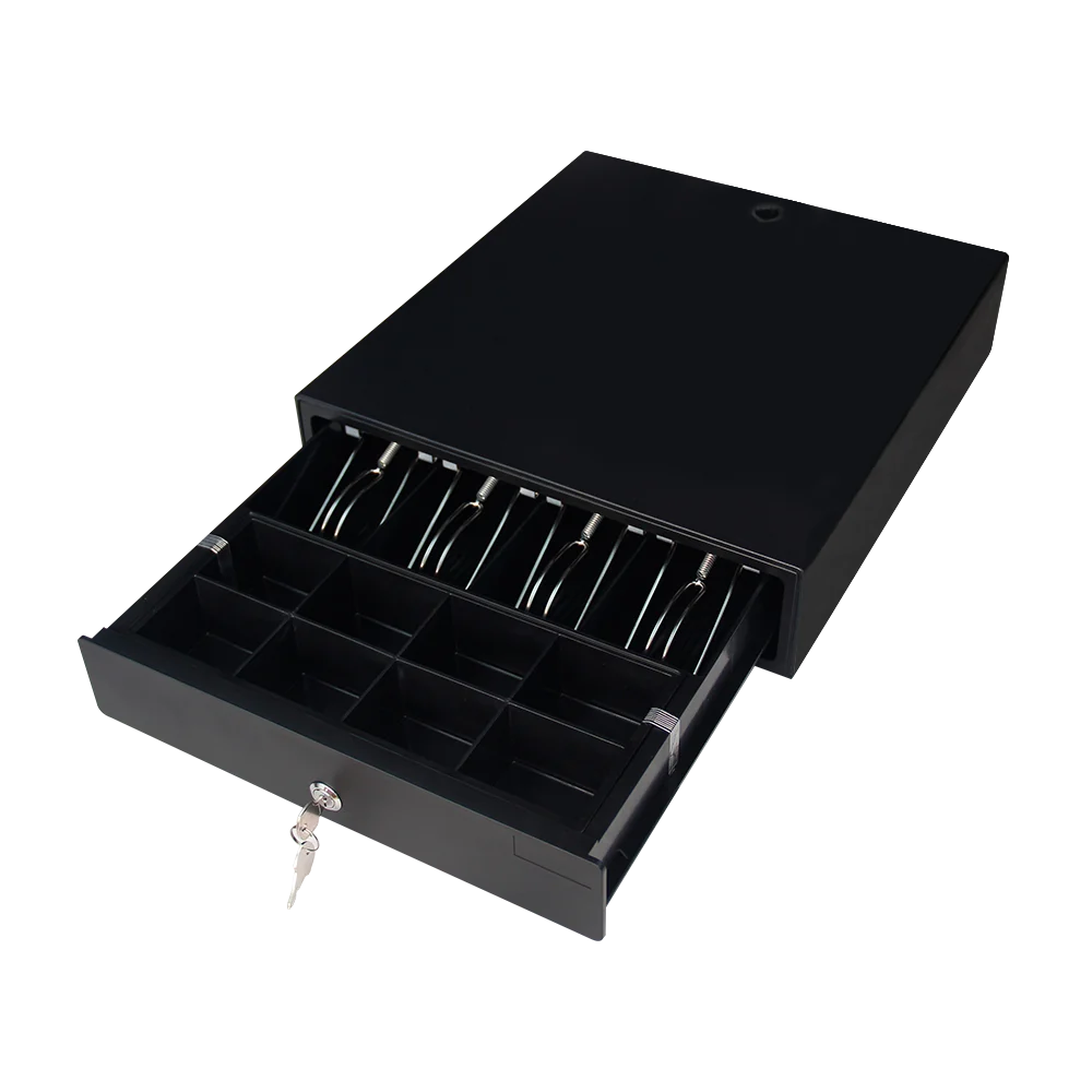 Hot Pos Terminal Cash Drawer for  printer Interface Key Lock Pos Cash Drawer Box