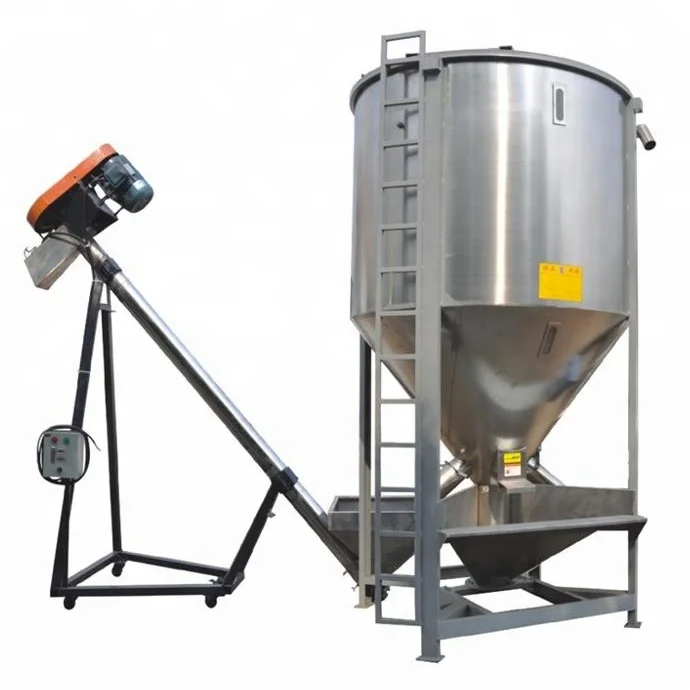 PP PE PVC ABS blending facility plastic granule mixer machine