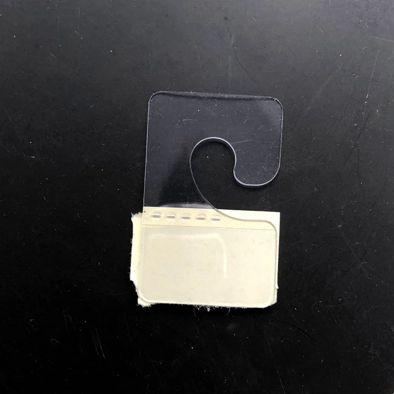Customized Clear Plastic PVC Self Adhesive Hang Tab