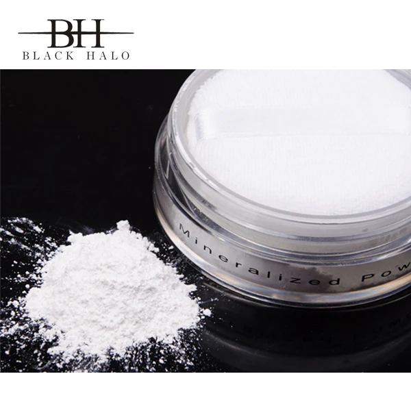 High quality pure  face makeup setting powder exquisite translucent white powder mineral loose powder