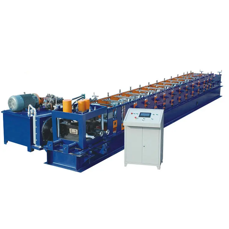 Cheap Metal Roll Forming Machine for C/Z purlin building finished products