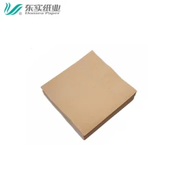 Салфетка из коричневой бумаги для ухода за здоровьем