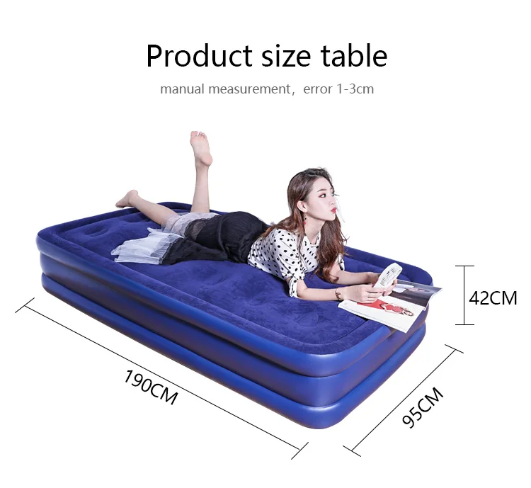Suksky Inflatable Furniture Multi-use Foldable Bunk Set Bed Air Mattress