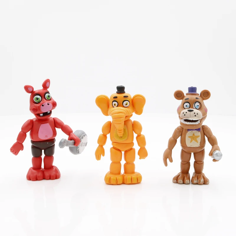 Wholesale new arrival five game action figure toys anime with bendable arms and legs toy action figure for children