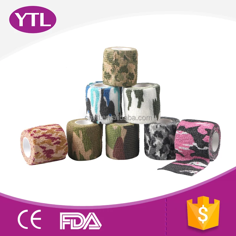 Спортивный уход нетканый эластичный самоклеющийся когезионный бинт
