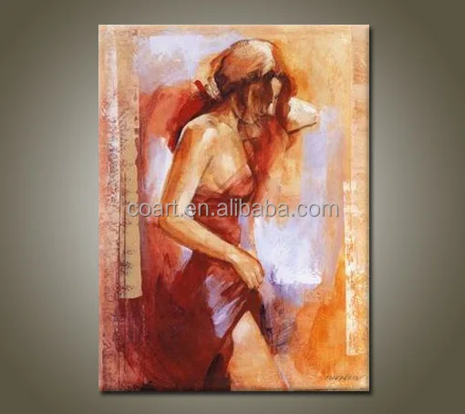 Xiamen wholesale handmade Nude Woman Body Oil Painting